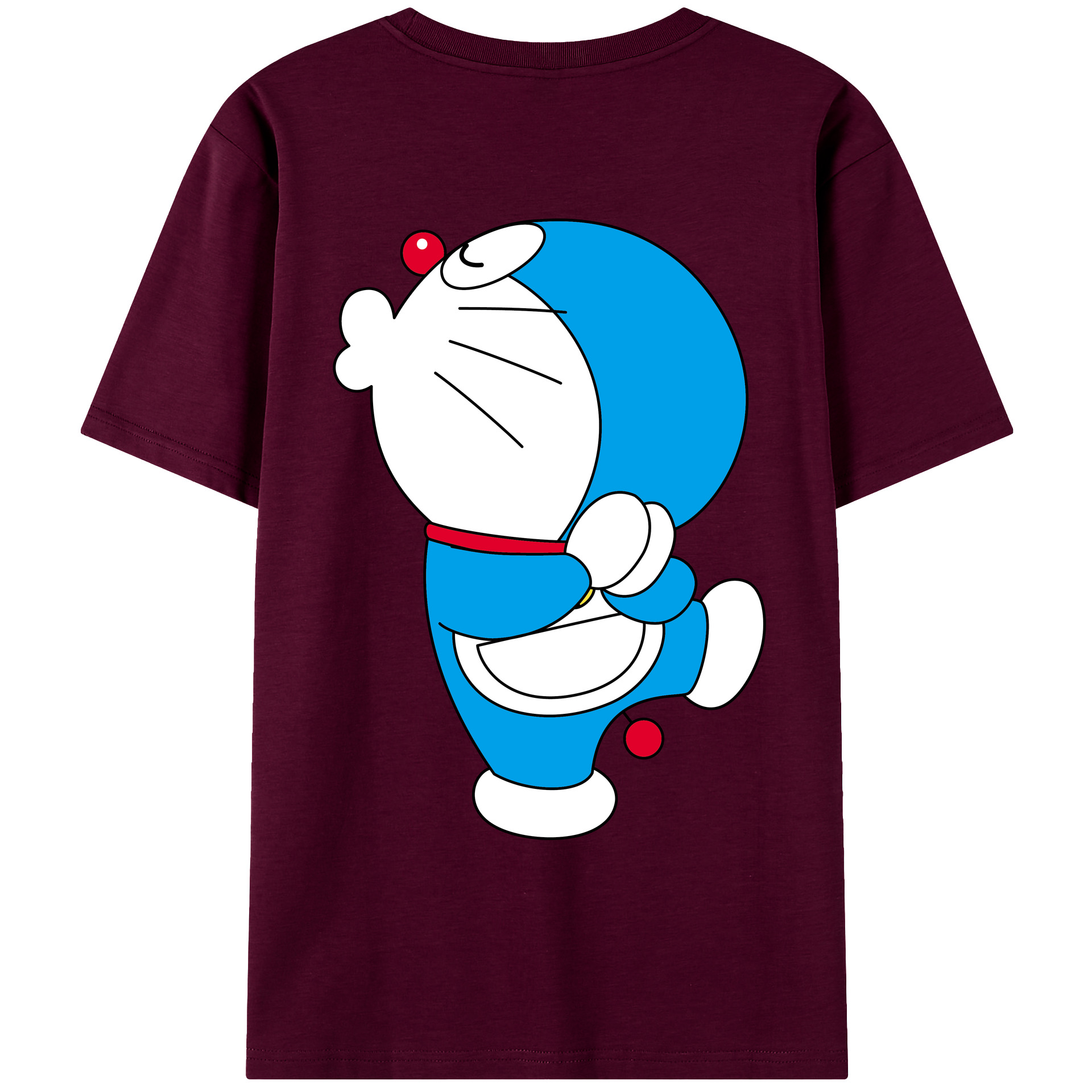（画像用） ドラえもん Doraemon レディース半袖Tシャツ(バックプリント)